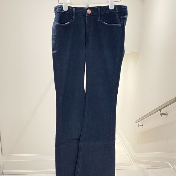 EARNEST SEWN WOMEN DENIM JEANS WAIST 26 - Picture 1 of 3